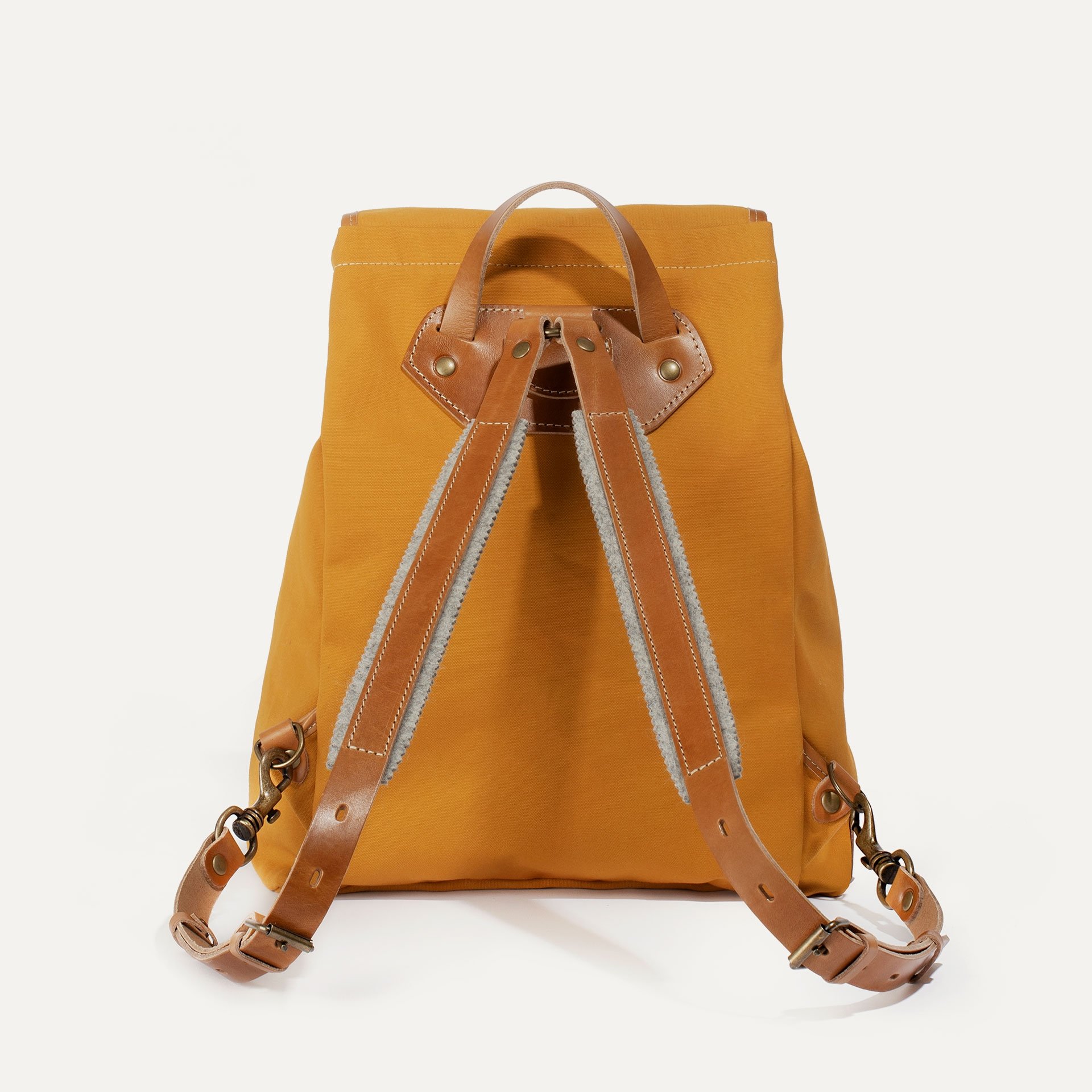 Camp backpack - Yellow ochre (image n°3)