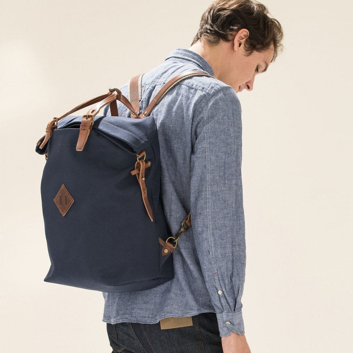 Woody Backpack 30 L - Navy Blue (image n°5)