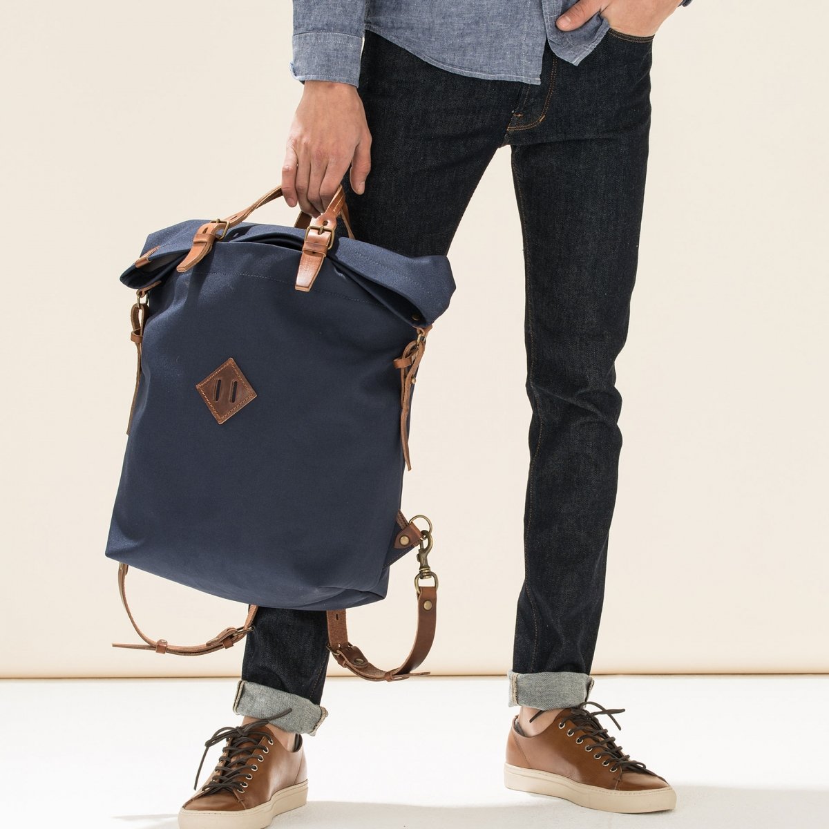 Woody Backpack 30 L - Navy Blue (image n°6)