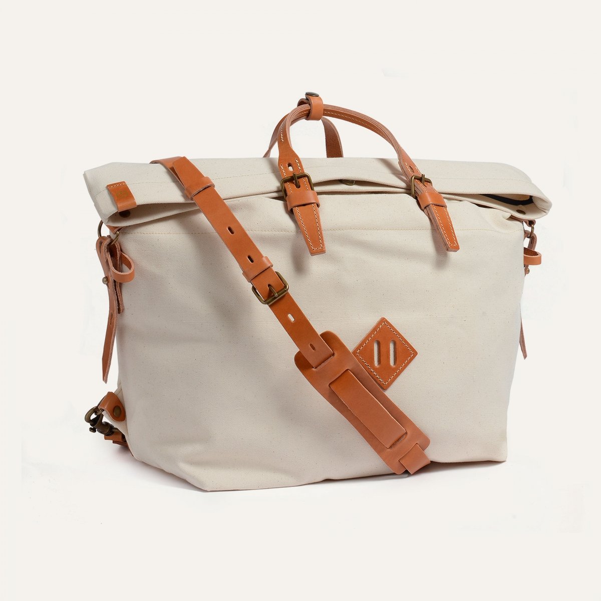 Sac à dos Woody L - Ecru (image n°2)