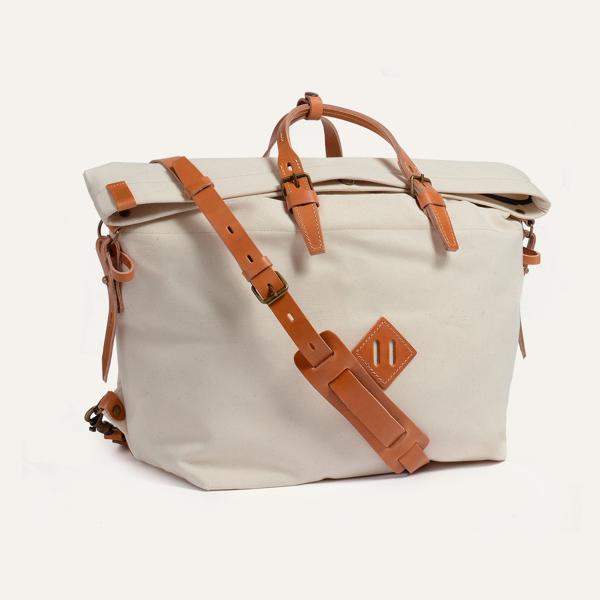 Sac à dos Woody L - Ecru (image n°2)
