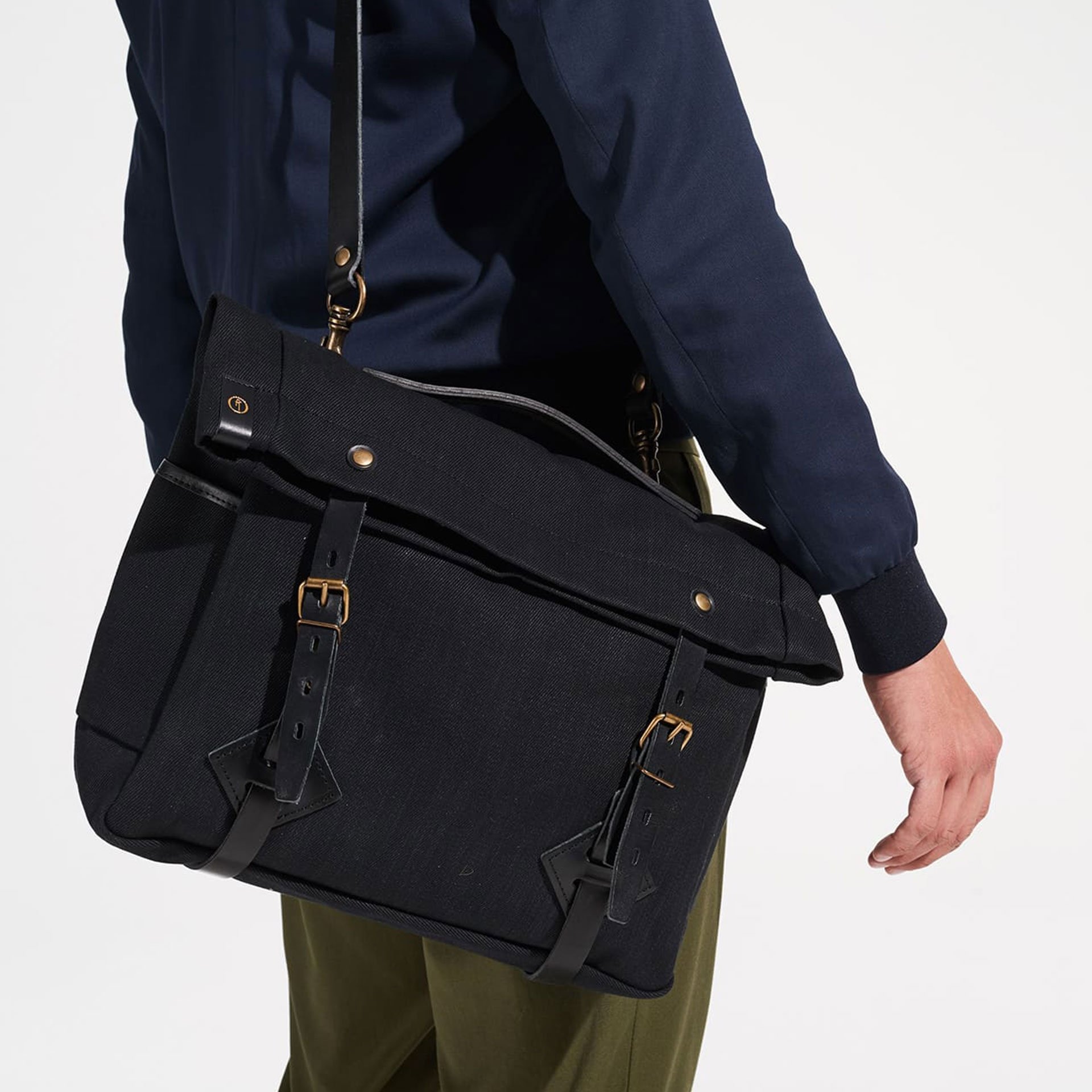 Gaston tool bag – “Musette” - Black (image n°5)