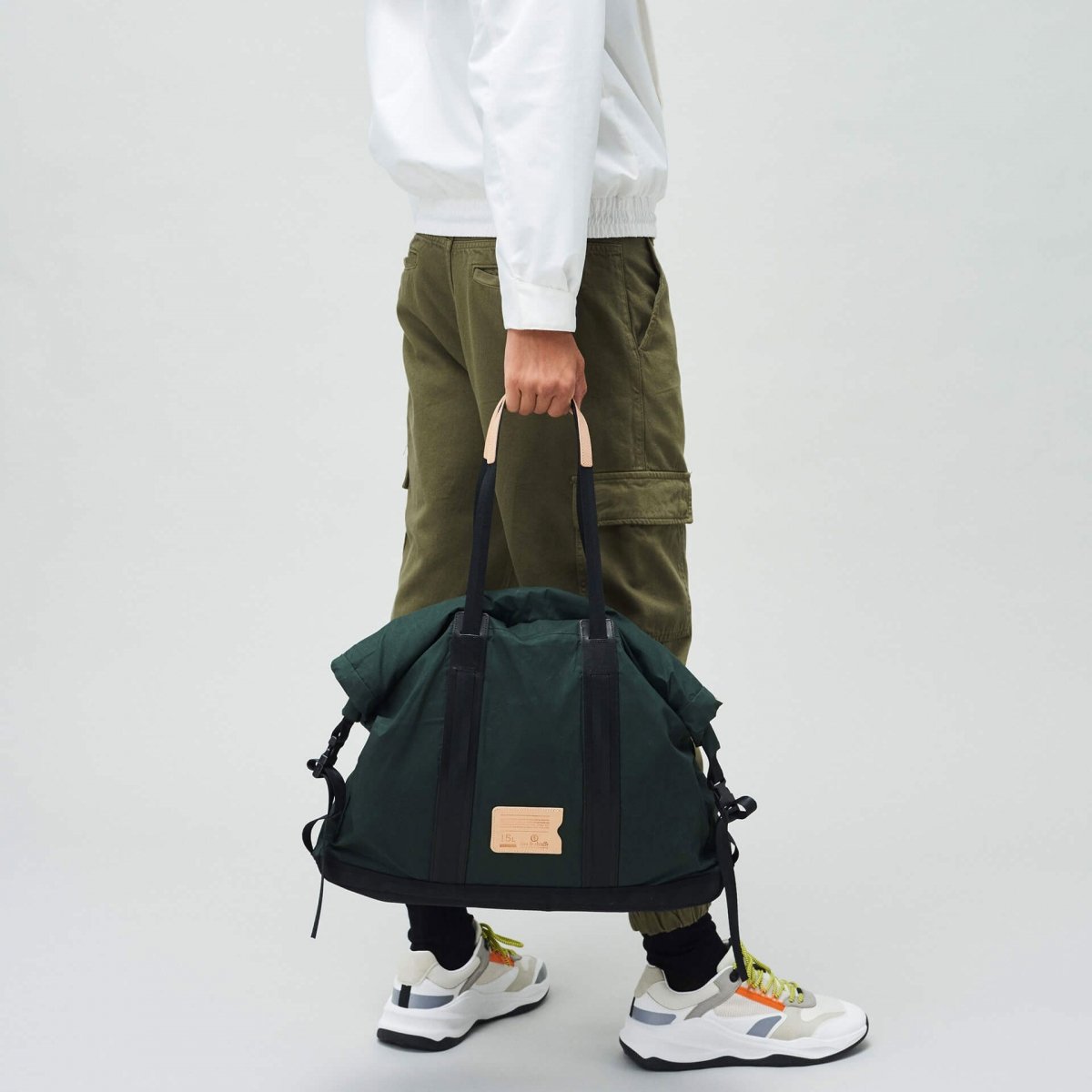 15L Barda Tote bag - Dark Khaki (image n°6)