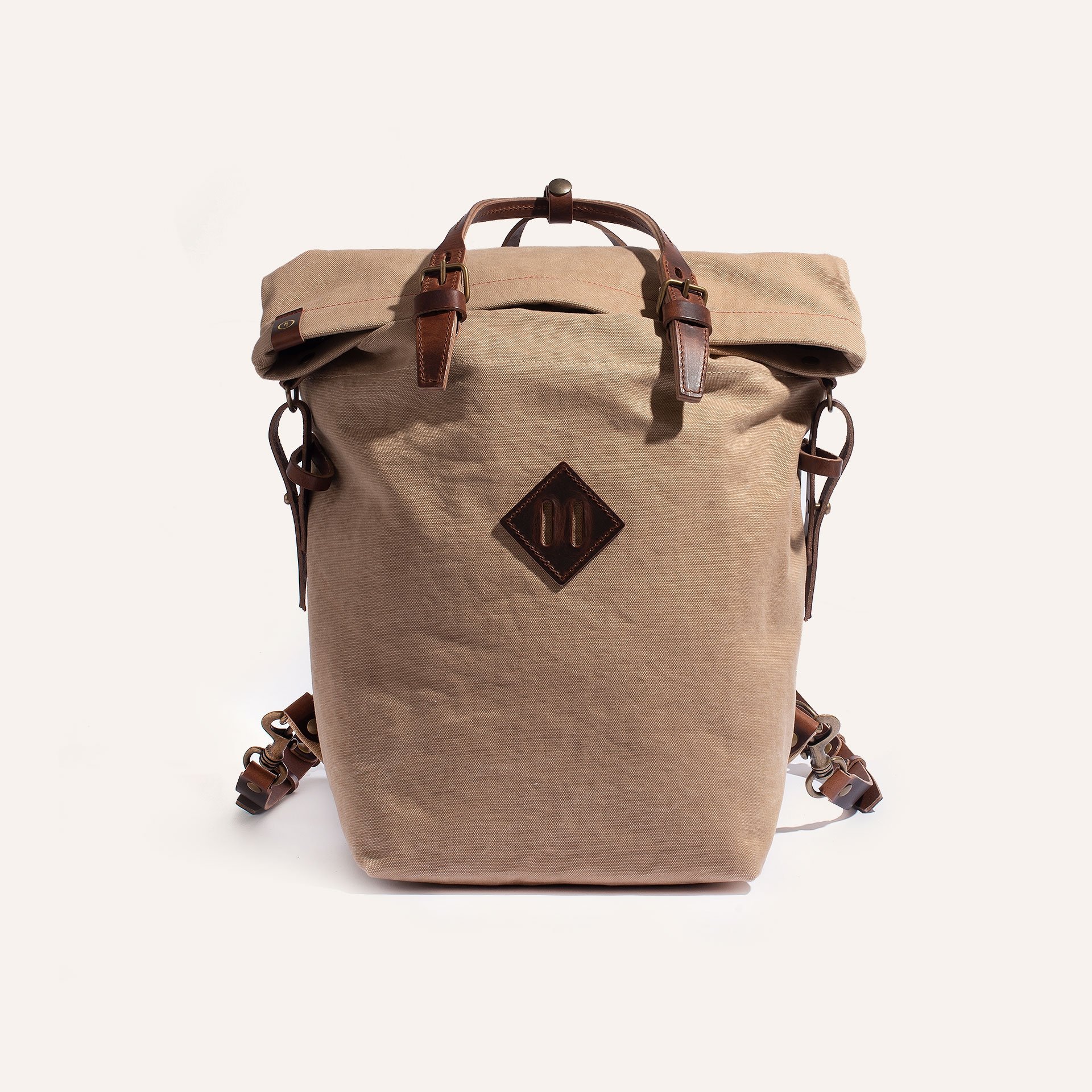 Sac à dos Woody 25L - Blé Stonewashed (image n°1)