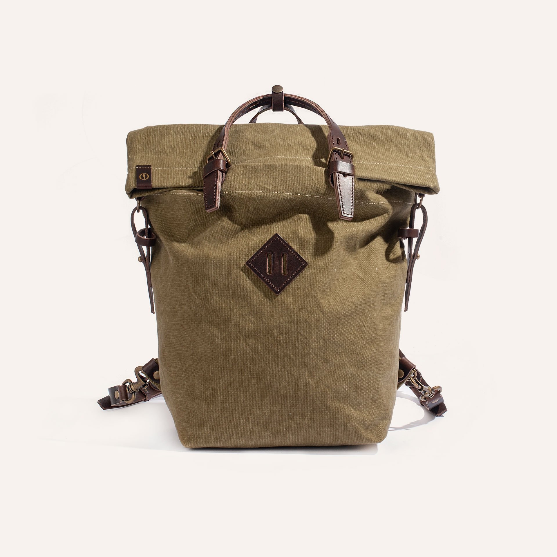 Sac à dos Woody 25L - Kaki US stonewashed (image n°1)