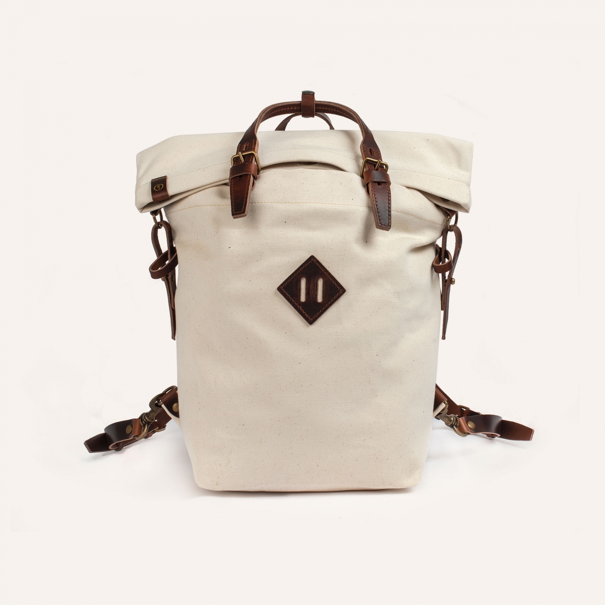 Sac à dos Woody S - Ecru (image n°1)
