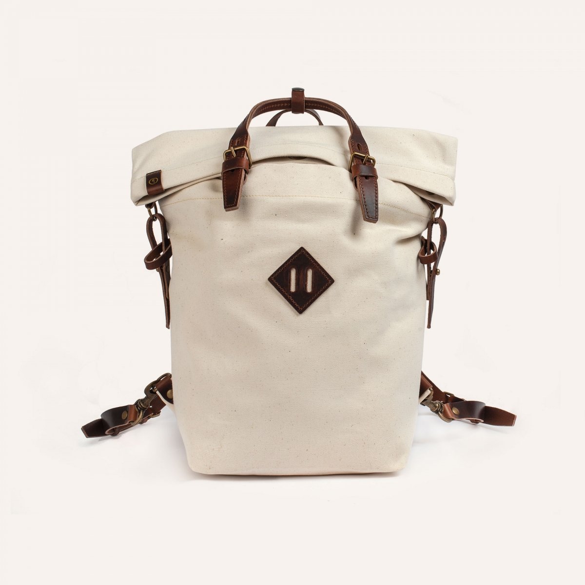 25L Woody backpack - Ecru (image n°1)