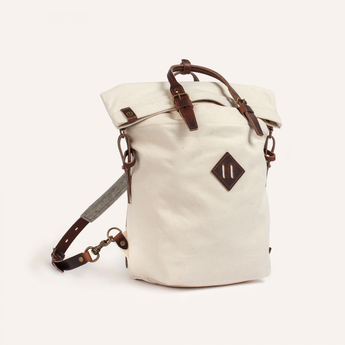 Sac à dos Woody S - Ecru (image n°2)