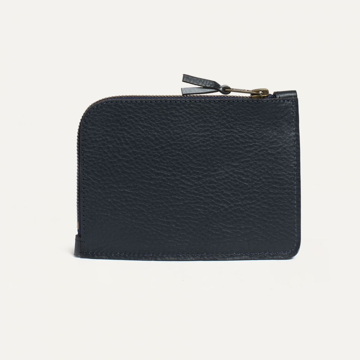Daron zippered purse / XL - Navy Blue (image n°2)