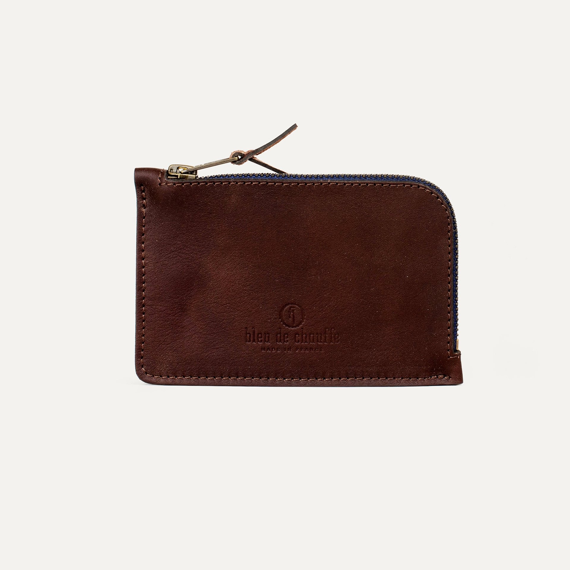 Pognon zippered purse  / L - Peat (image n°1)