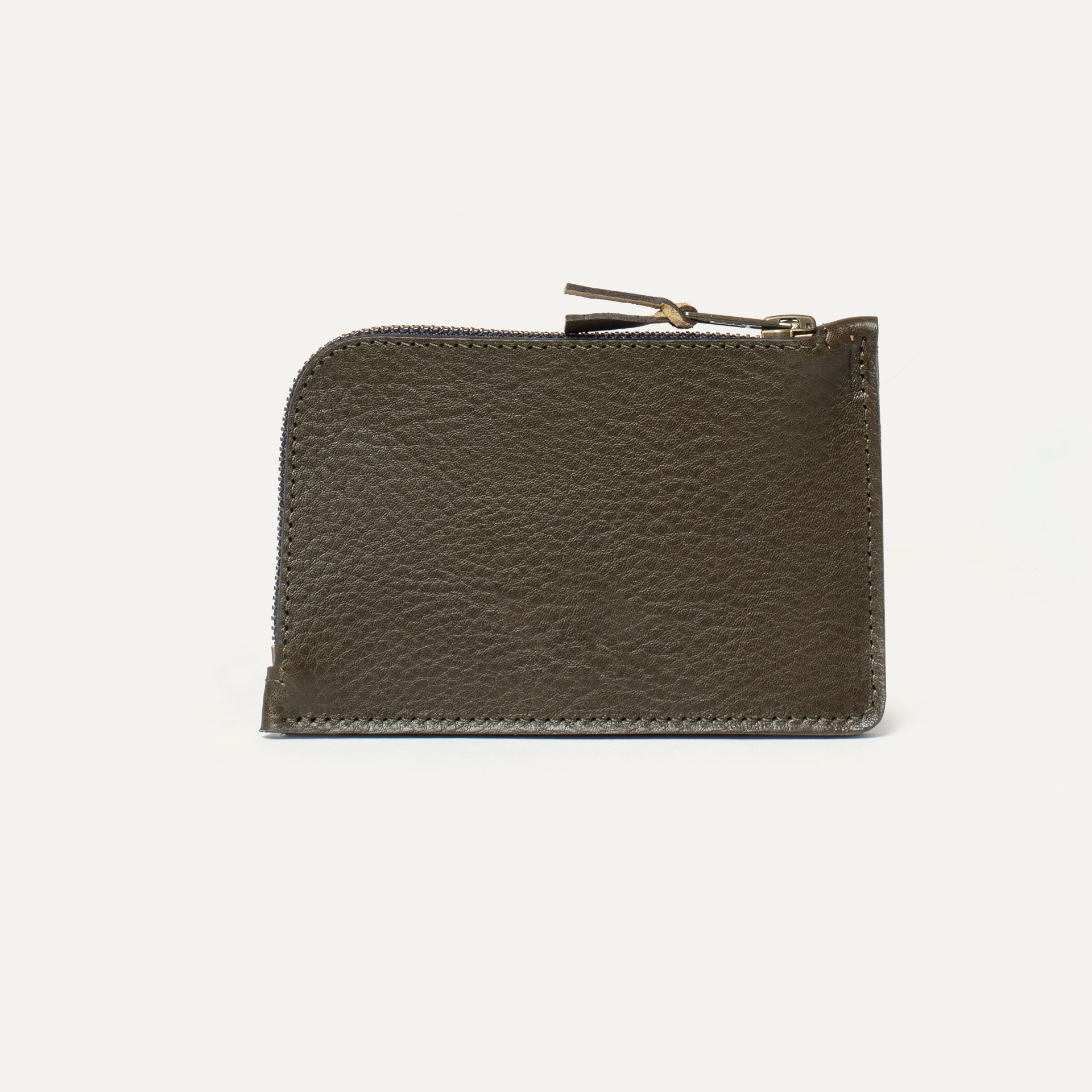 Pognon zippered purse  / L - Khaki (image n°2)