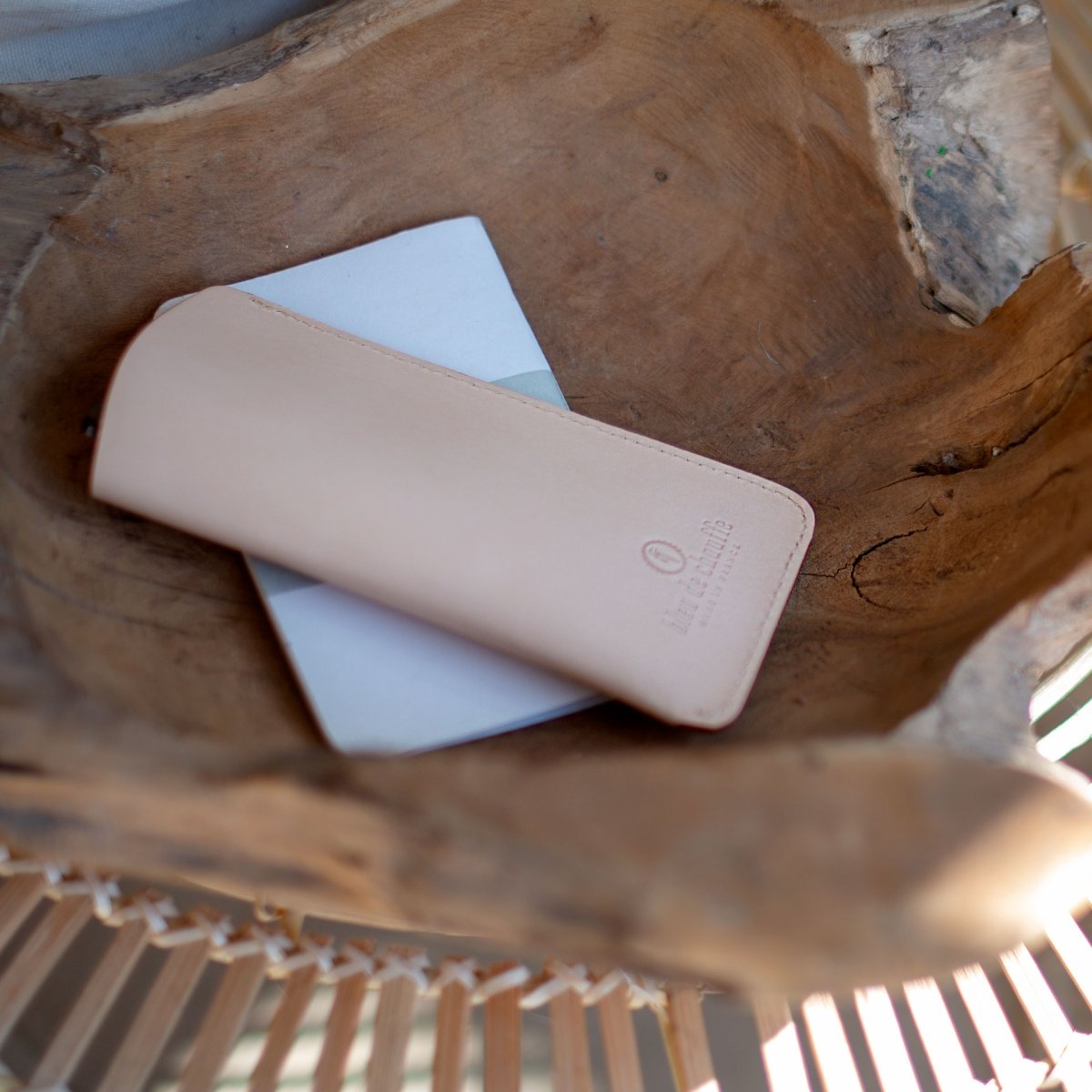 Binocle glasses case - Natural (image n°6)