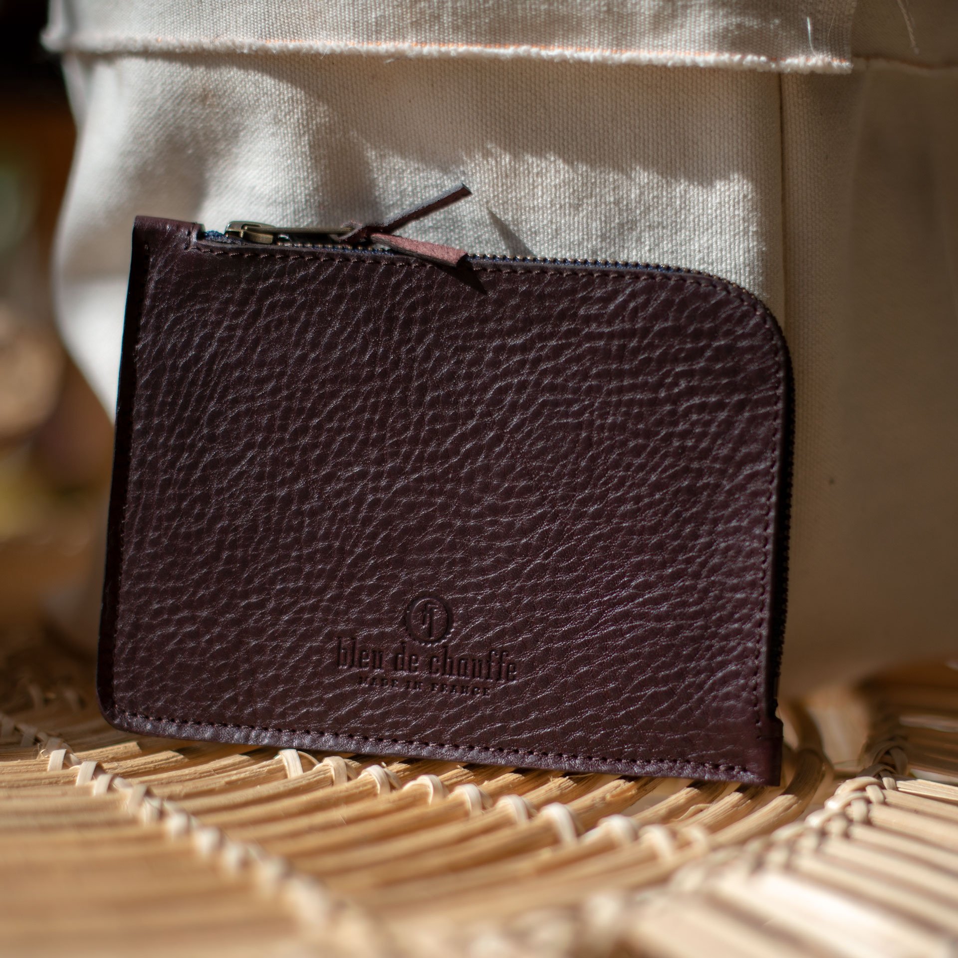 Daron zippered purse / XL - Peat (image n°3)