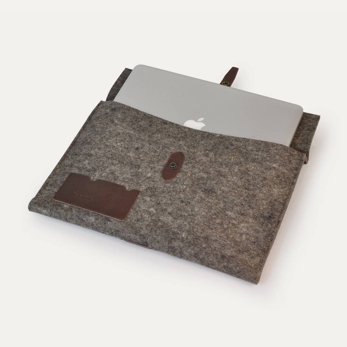 Notebook-Tasche Joseph 13 - Naturfilz (image n°1)