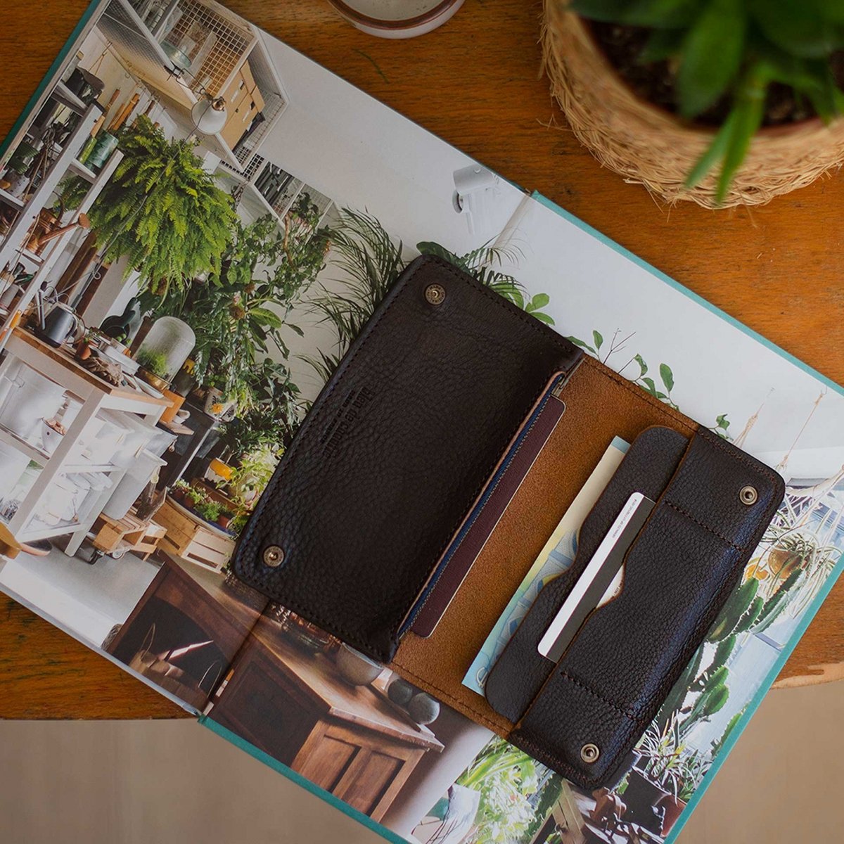 Maltese wallet - Dark Brown (image n°6)
