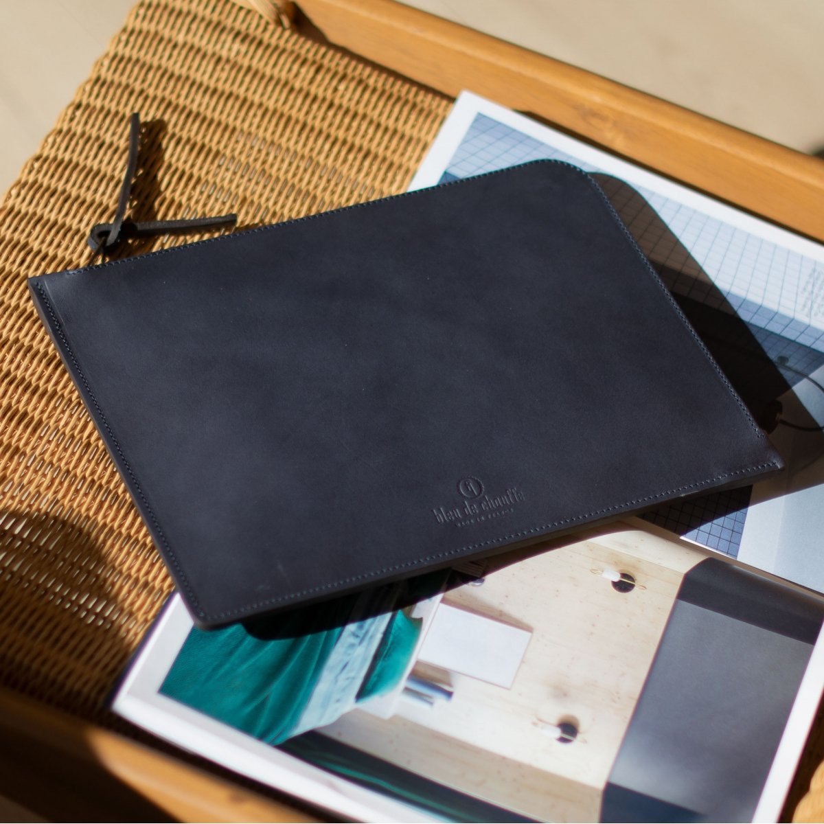 Joe Ipad sleeve - Navy Blue (image n°4)