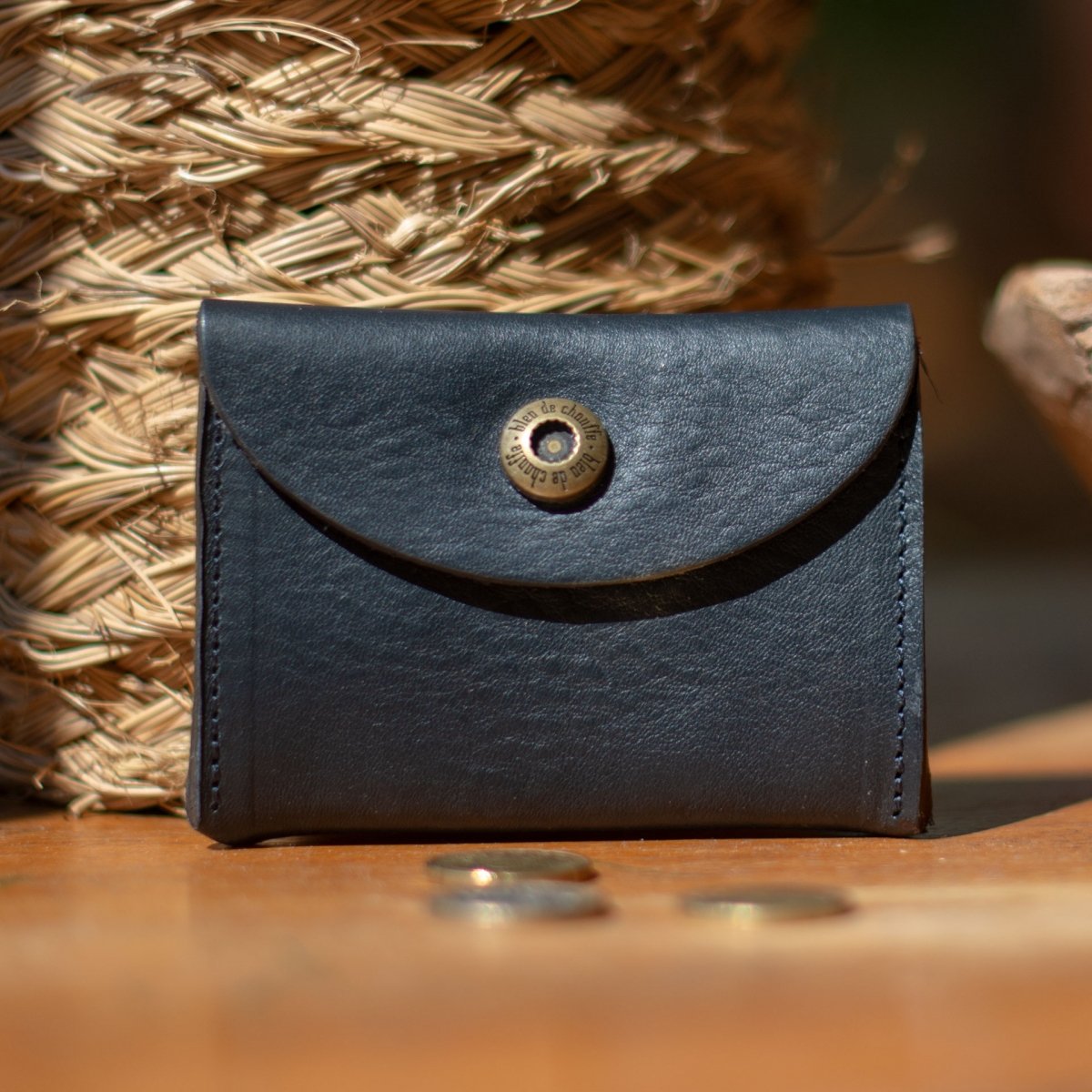 Talbin Shoemaker purse - Navy Blue (image n°3)