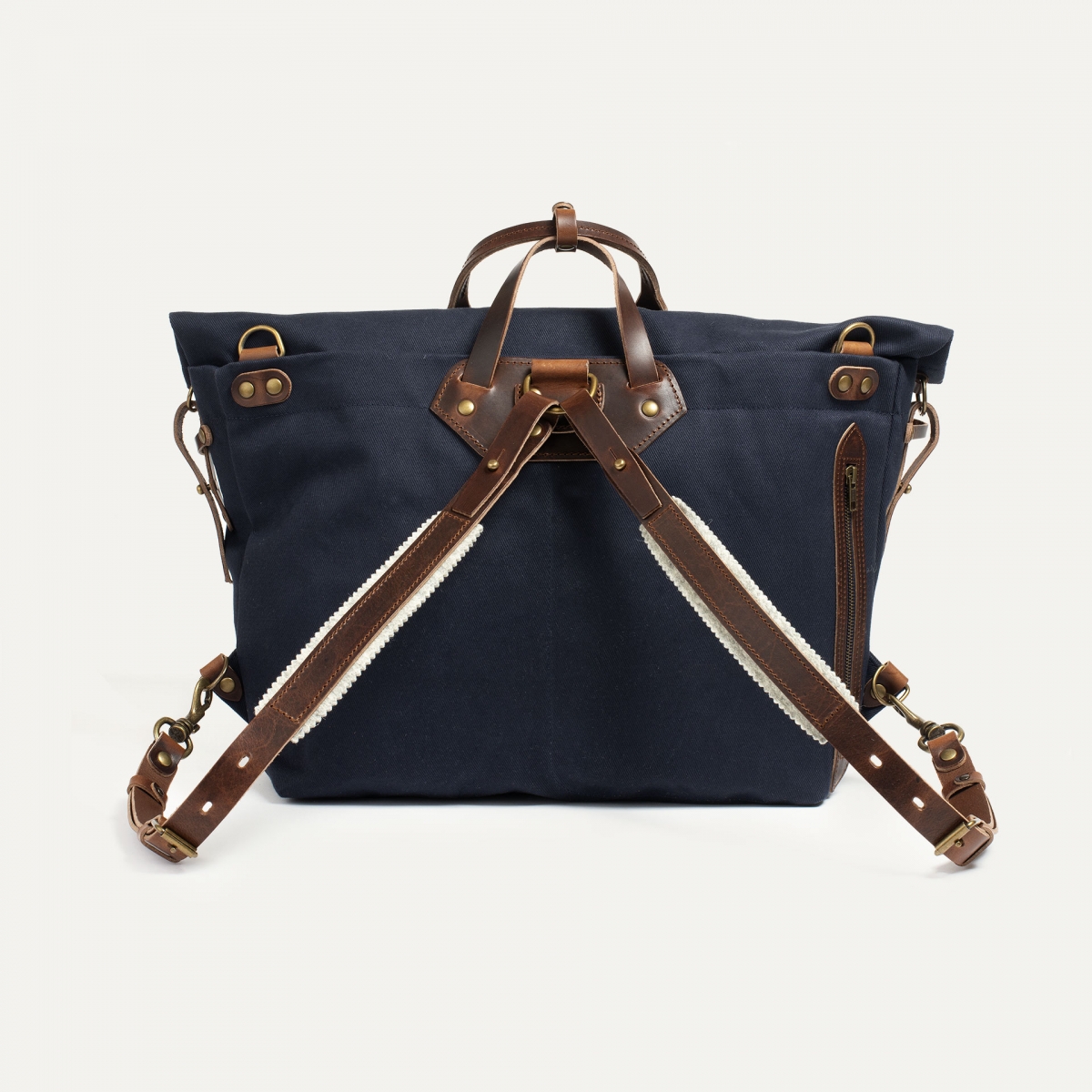 Woody L Backpack - Navy Blue (image n°3)