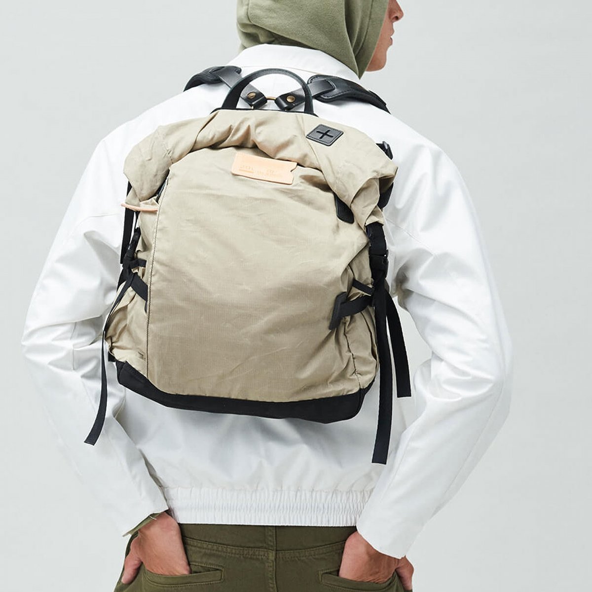 20L Basile Backpack - Beige (image n°6)