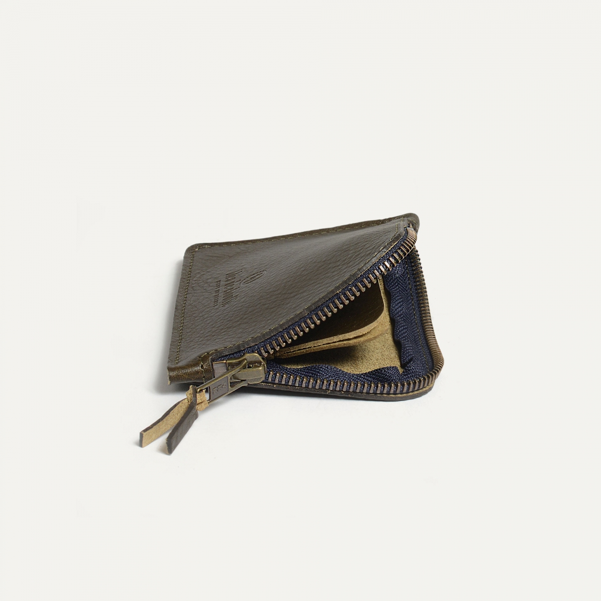 As zippered purse / M - Khaki (image n°3)