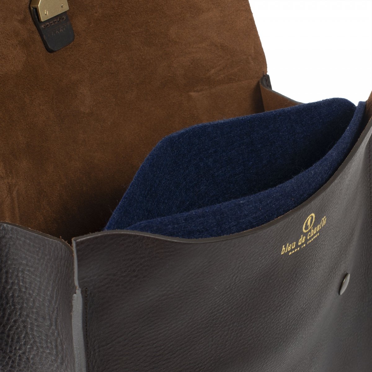 Puncho leather backpack - Dark Brown / E Pure (image n°4)