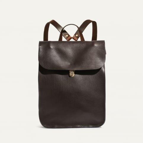 Puncho leather backpack - T Moro / E Pure