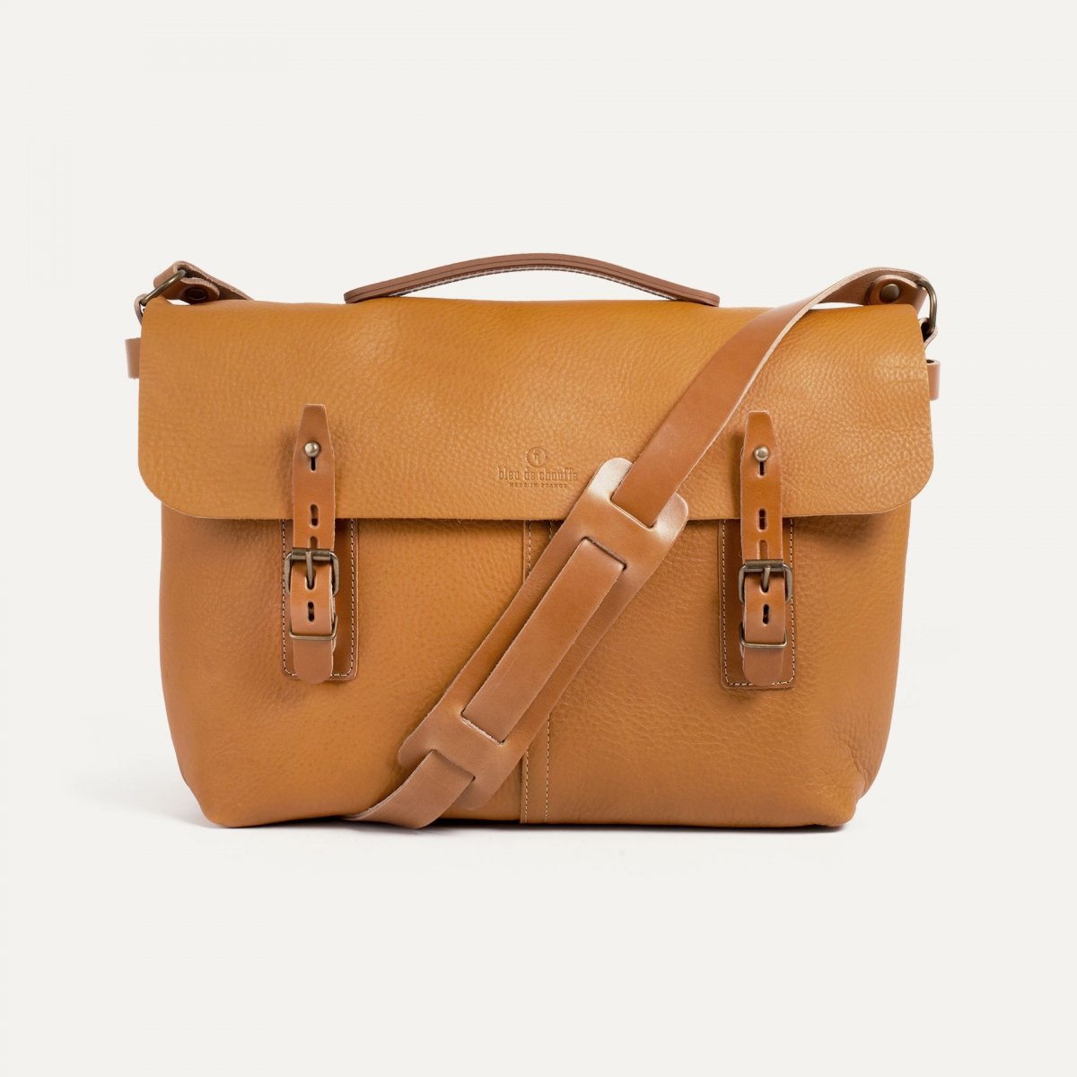 Lucien Satchel bag - Honey (image n°1)