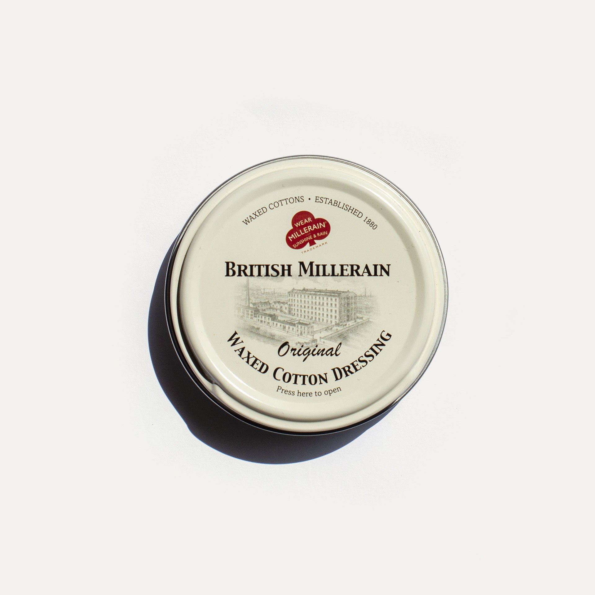 Millerain waxed sales cotton fabric