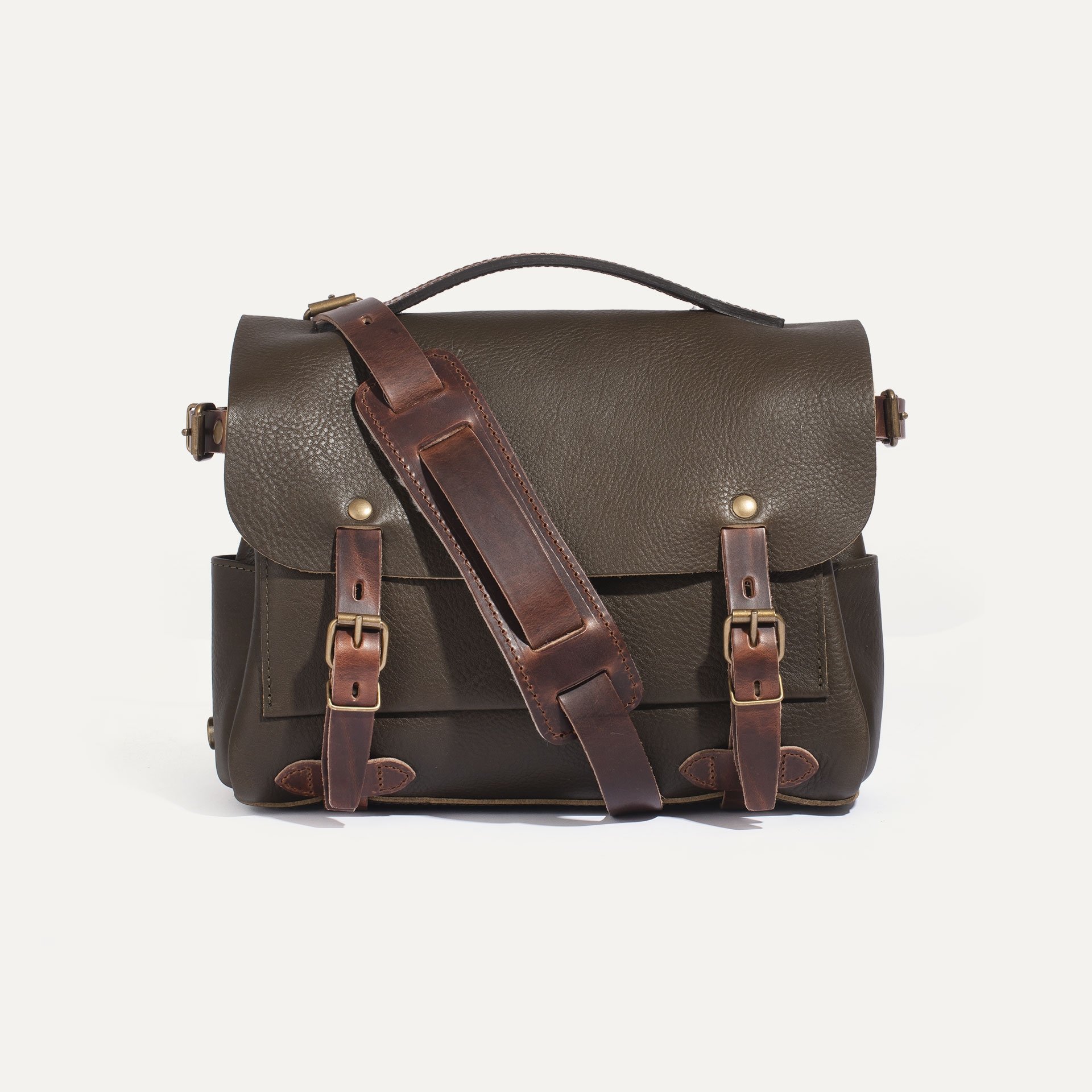 Éclair S Postman bag - Khaki (image n°1)