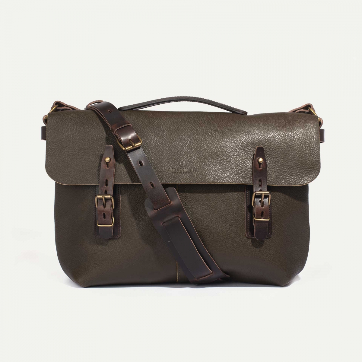 Lucien Satchel bag - Khaki (image n°1)