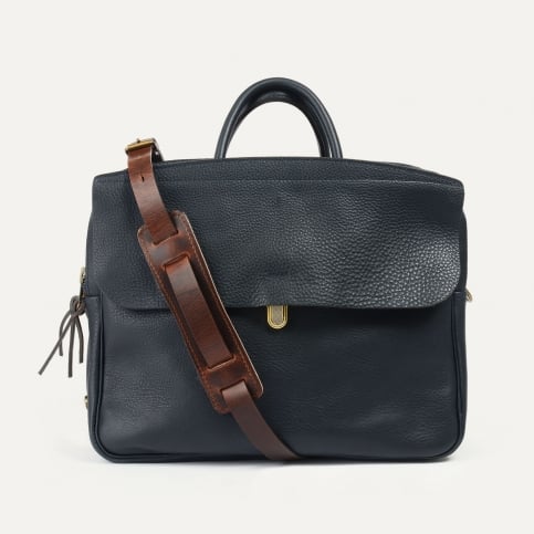 Zeppo Business bag - Navy Blue / E Pure