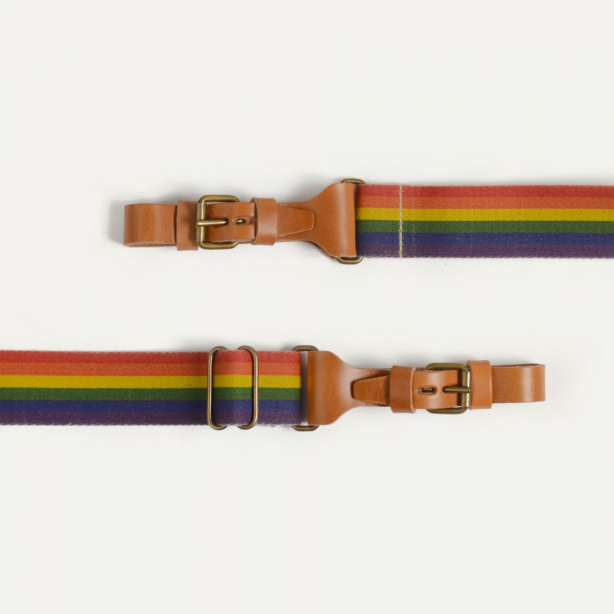 Musette STRIPE shoulder strap - Rainbow (image n°2)