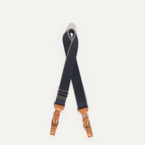 STRIPE shoulder strap - Marine Blue