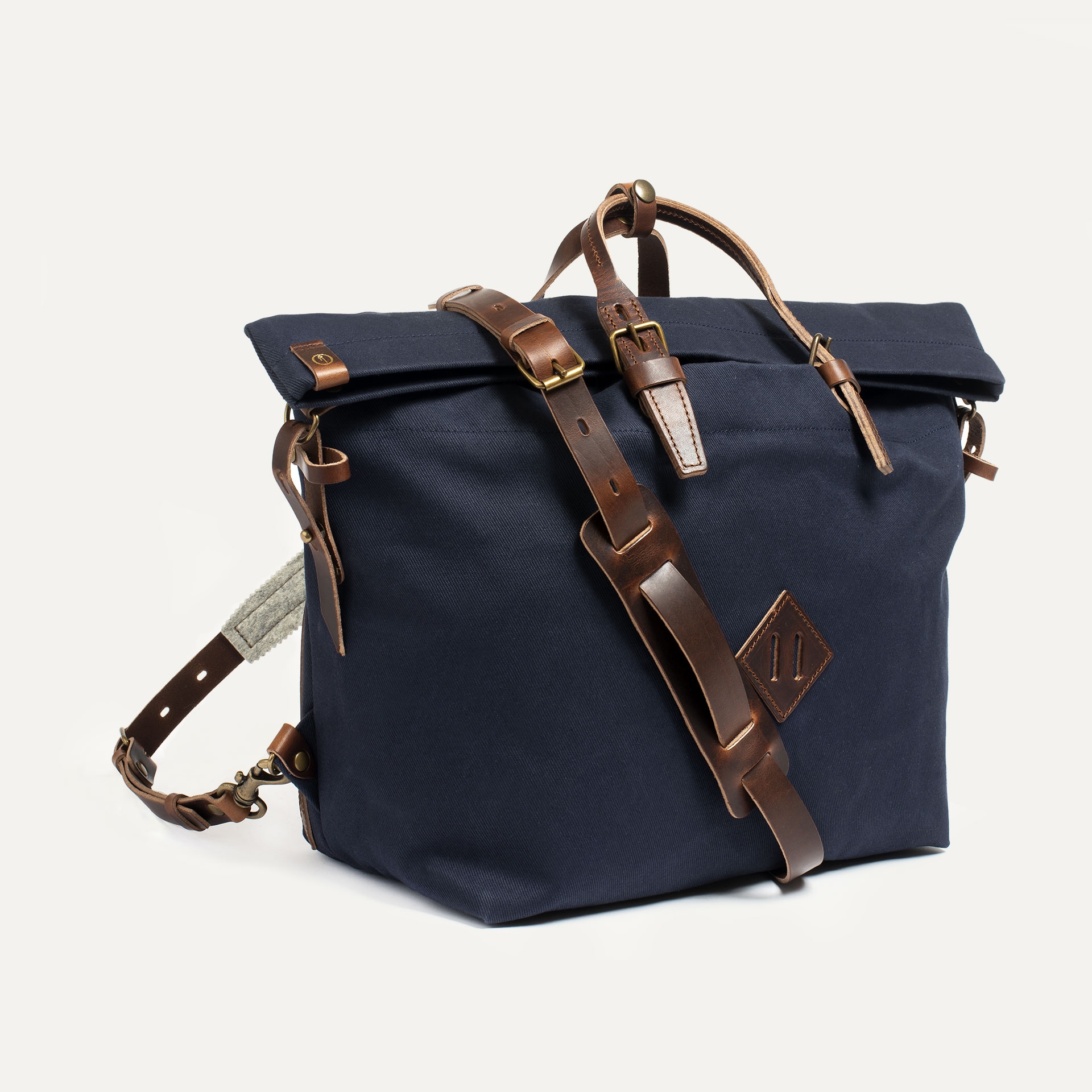 Woody L Backpack - Navy Blue (image n°2)