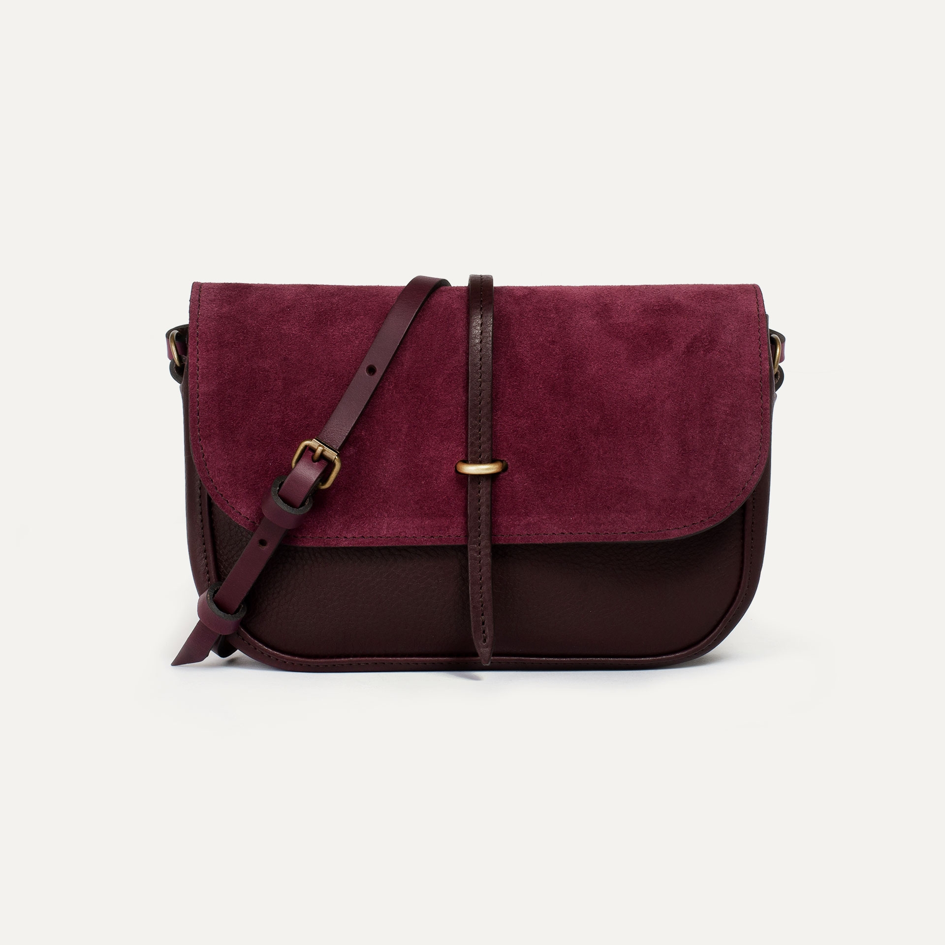 Pastis handbag - Burgundy / Mix (image n°1)