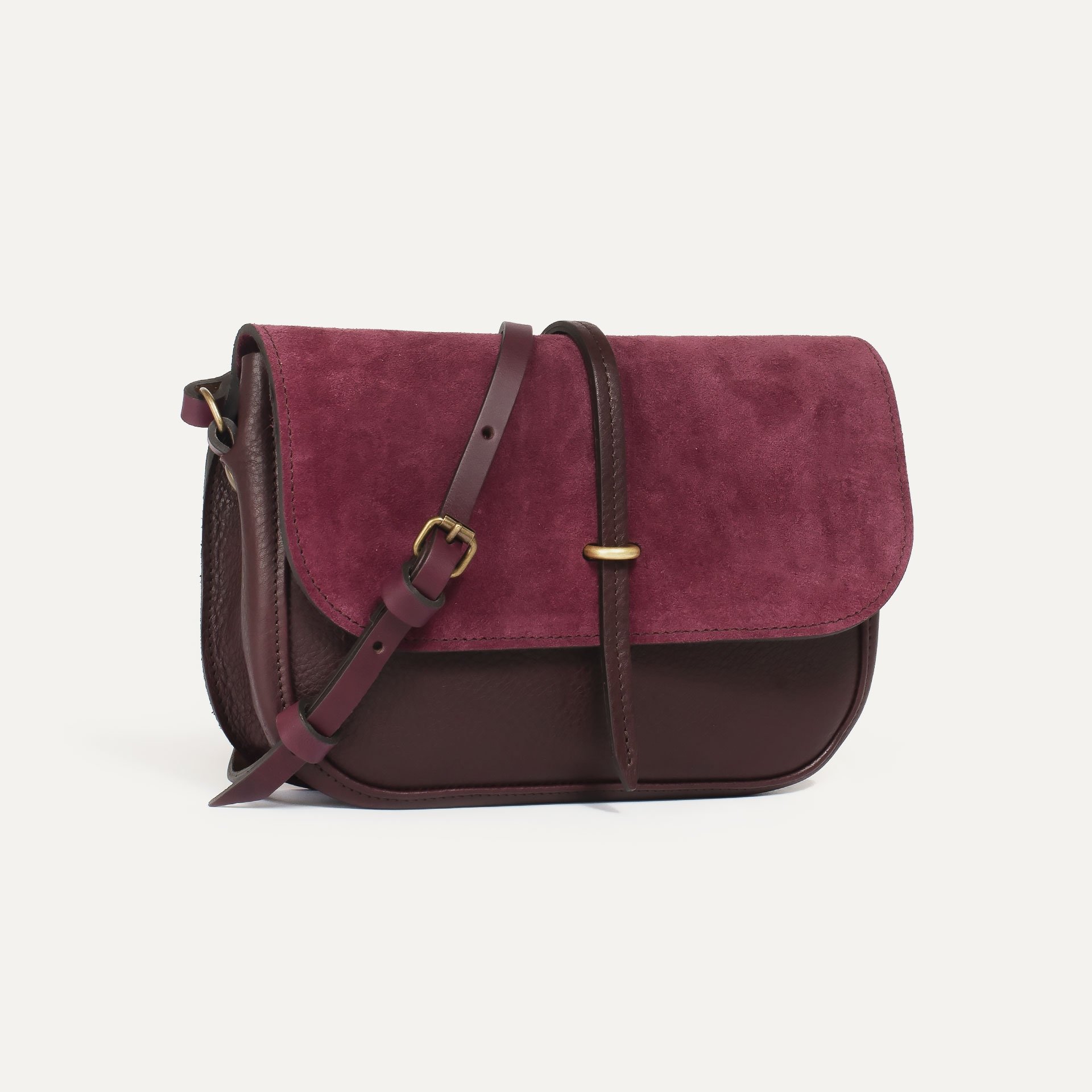 Pastis handbag - Burgundy / Mix (image n°2)