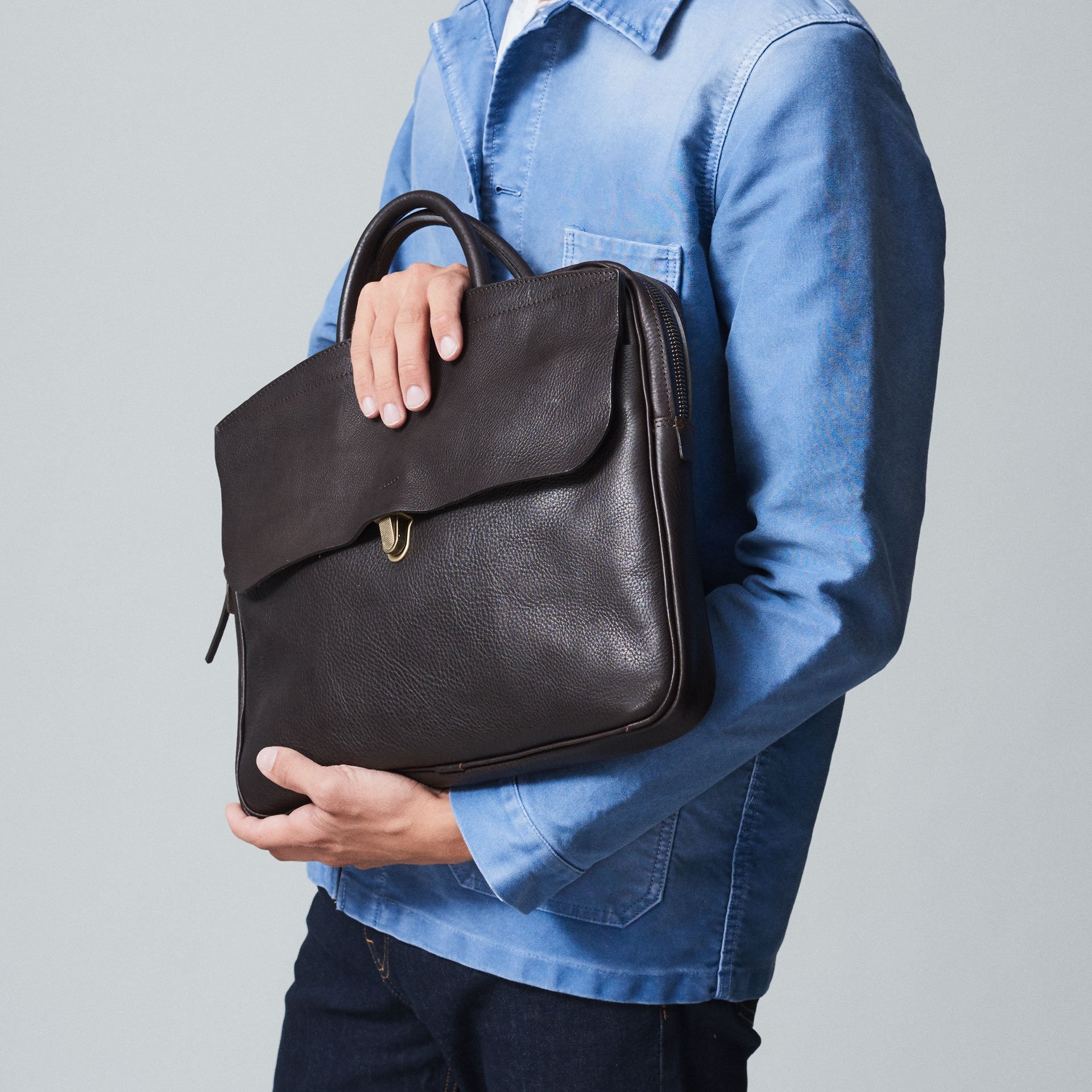 Branco Business bag - Navy Blue (image n°6)