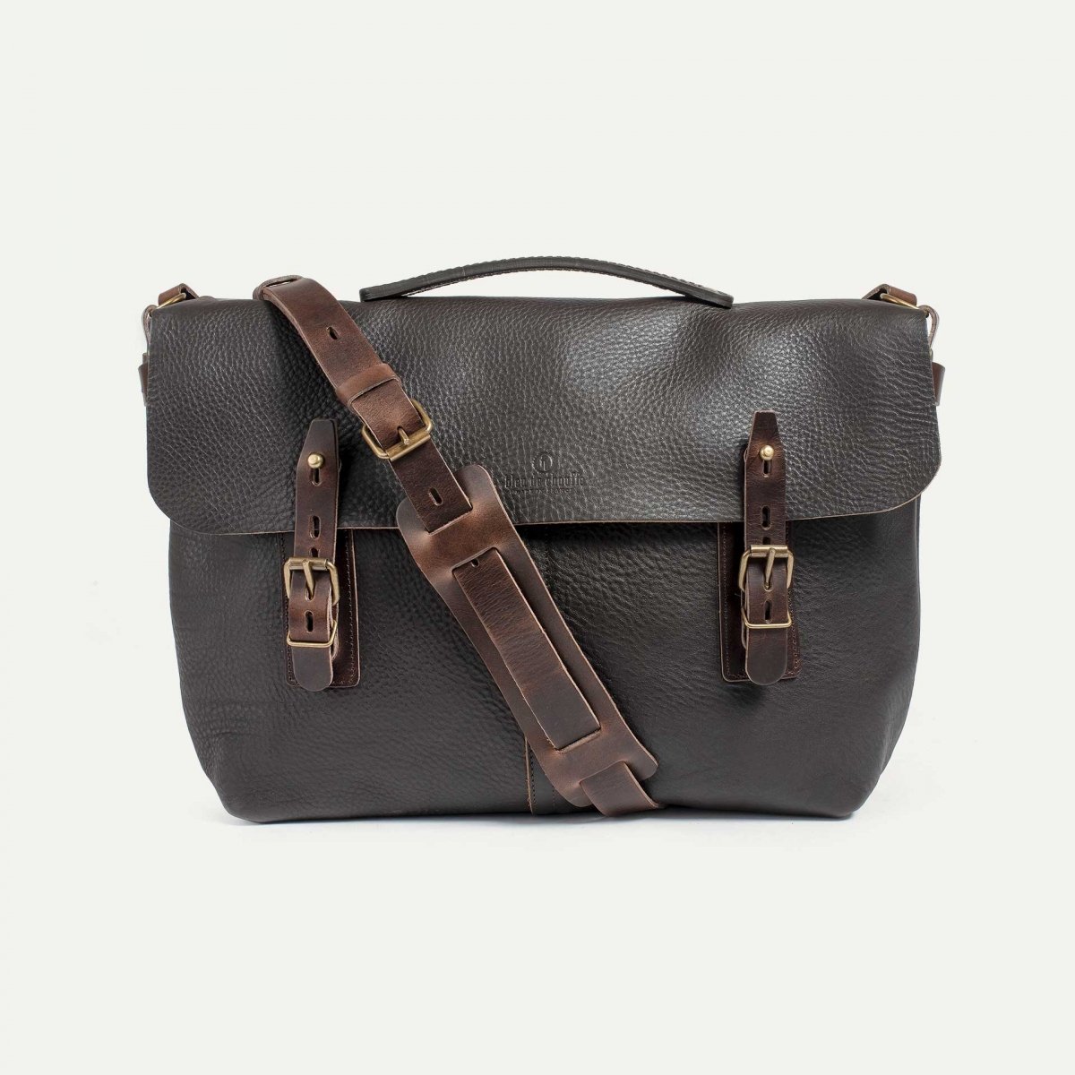 Lucien Satchel bag - Dark Brown (image n°1)