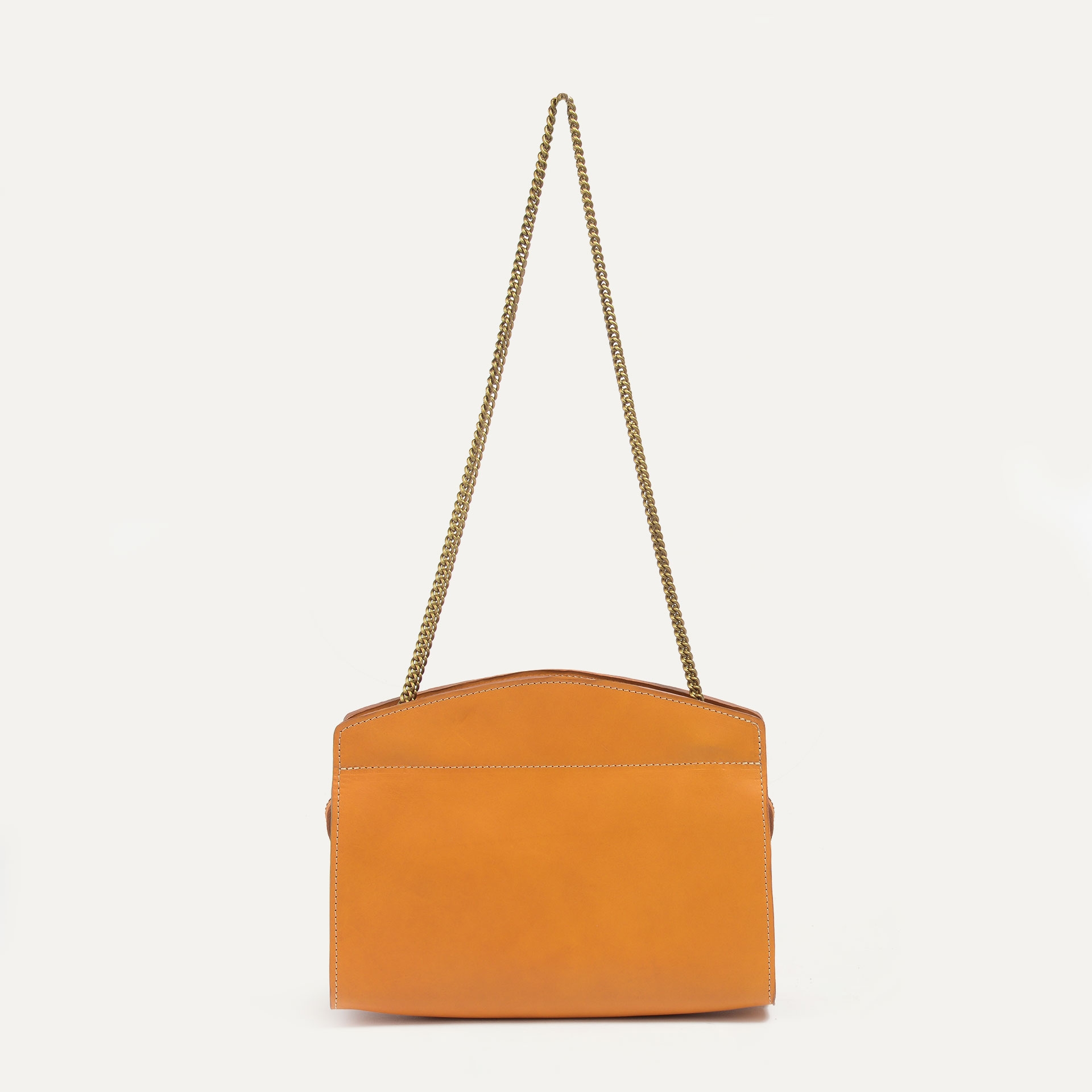 Origami S Zipped clutch bag - Honey (image n°1)