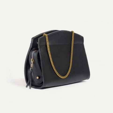 Mini leather bag | Small artisanal women’s bag | Bleu de Chauffe