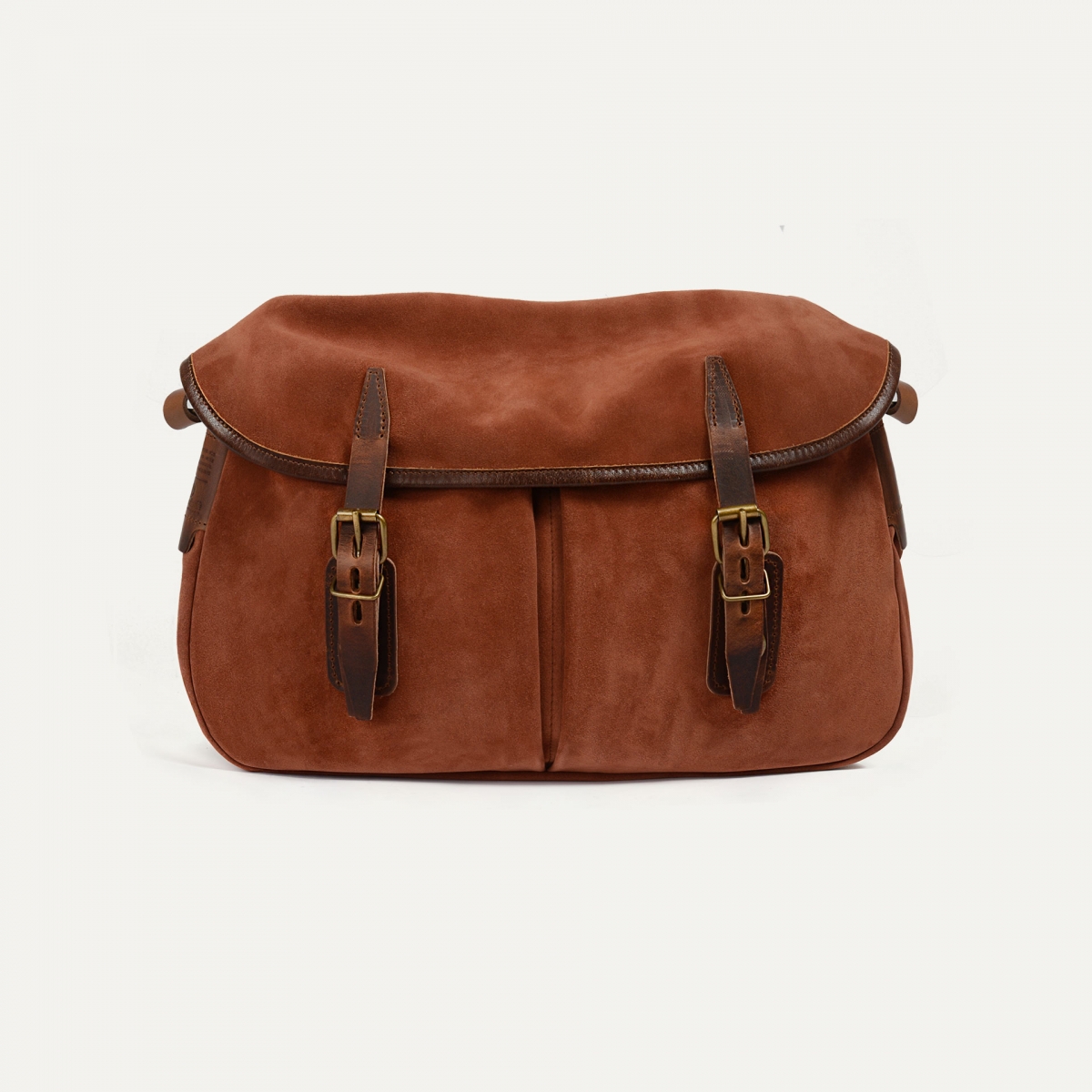 Musette du Pêcheur S / Cuir Velours - Jasper (image n°1)