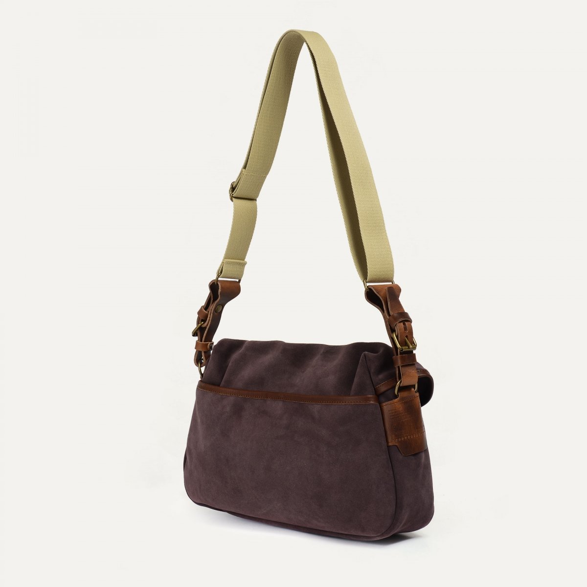 Fisherman's Musette S / Suede -  Burgundy (image n°3)