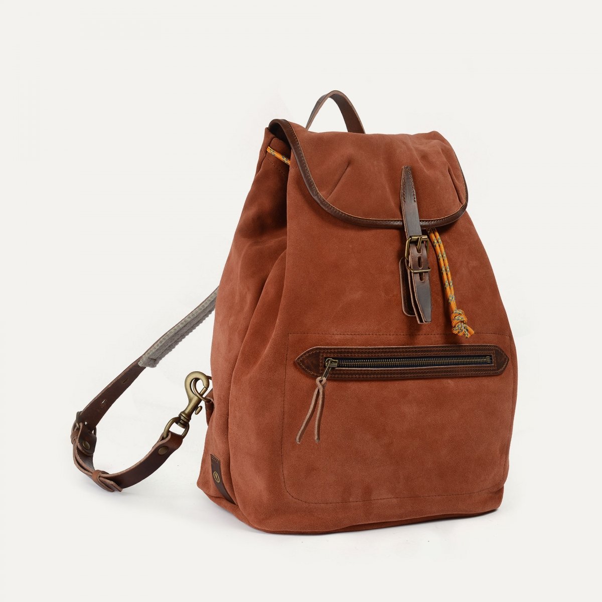 Camp backpack / Suede - Rust (image n°2)