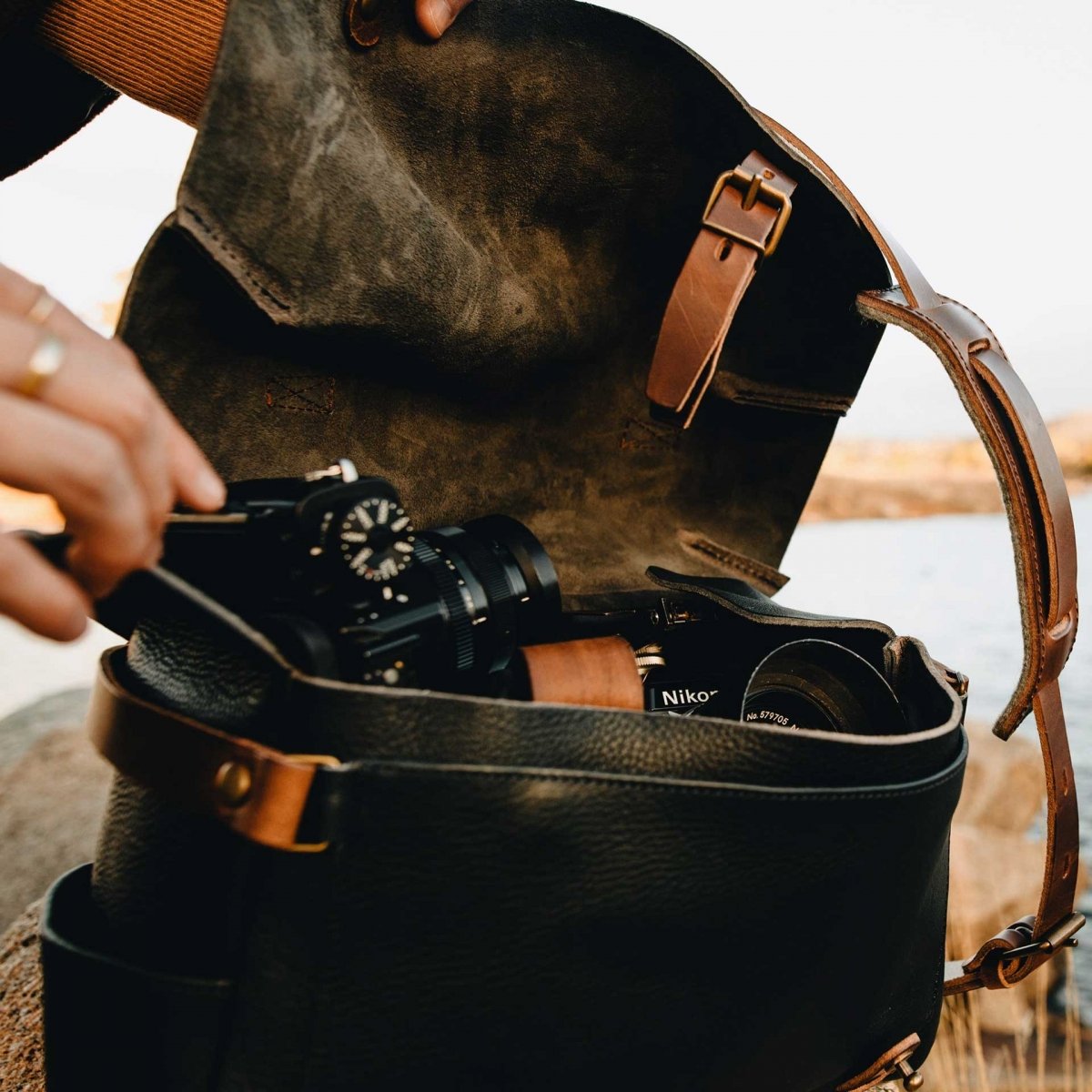 Camera Bag Bologne Made in France