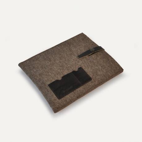 Protection I pad Miky - Feutre Naturel