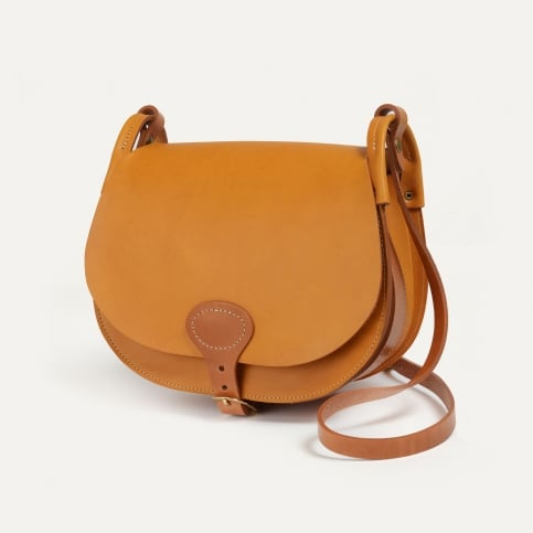 Diane L Gibecière bag - Honey