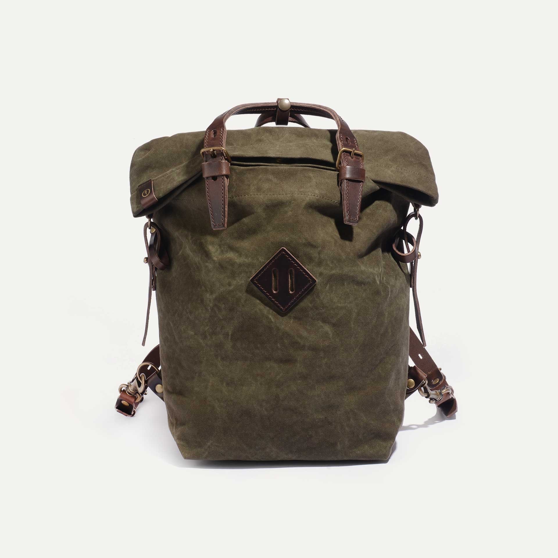 25L Woody backpack - Dark Khaki stonewashed (image n°1)