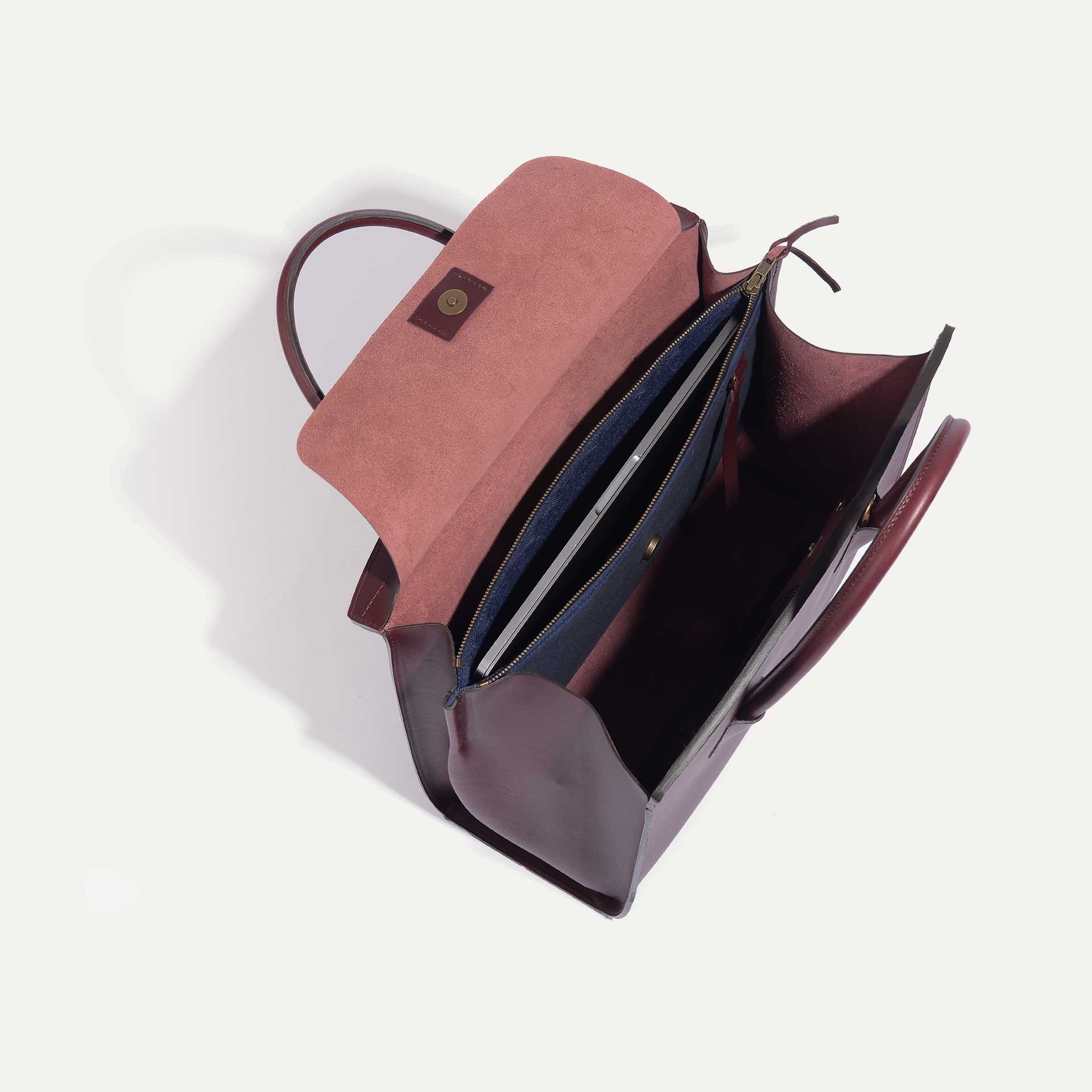 Dalva business Tote - Peat (image n°5)