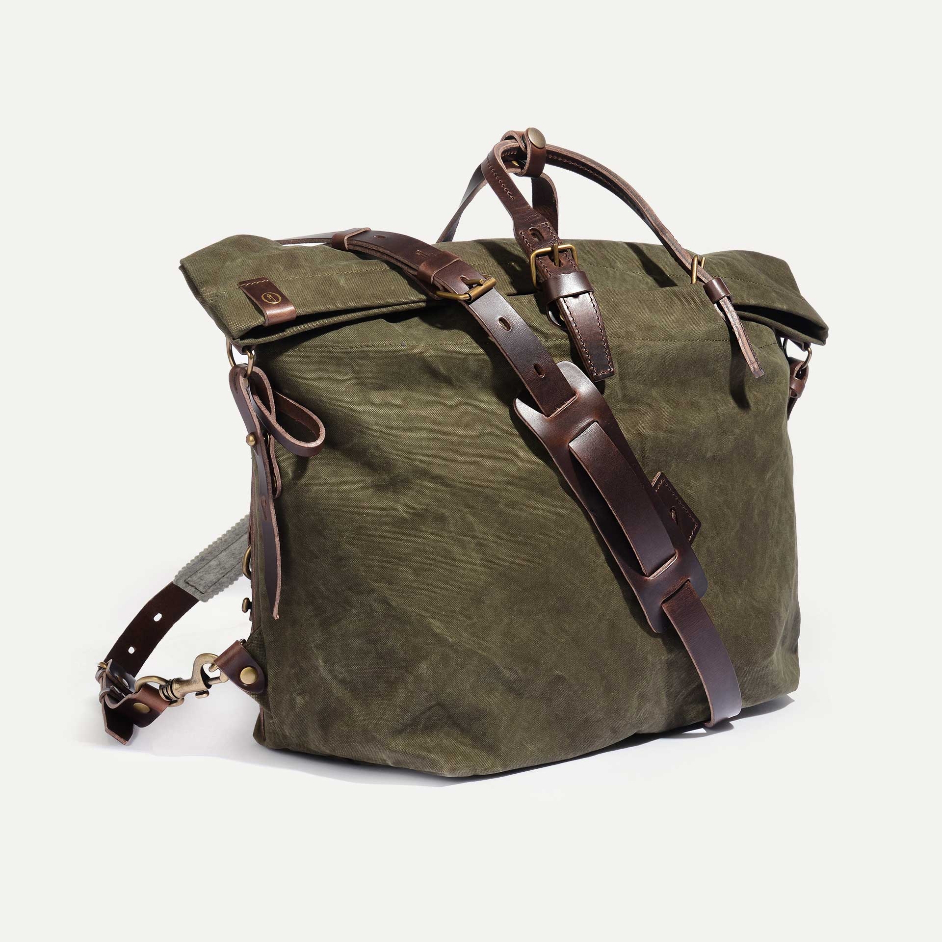 Woody L Backpack - Dark Khaki (image n°2)