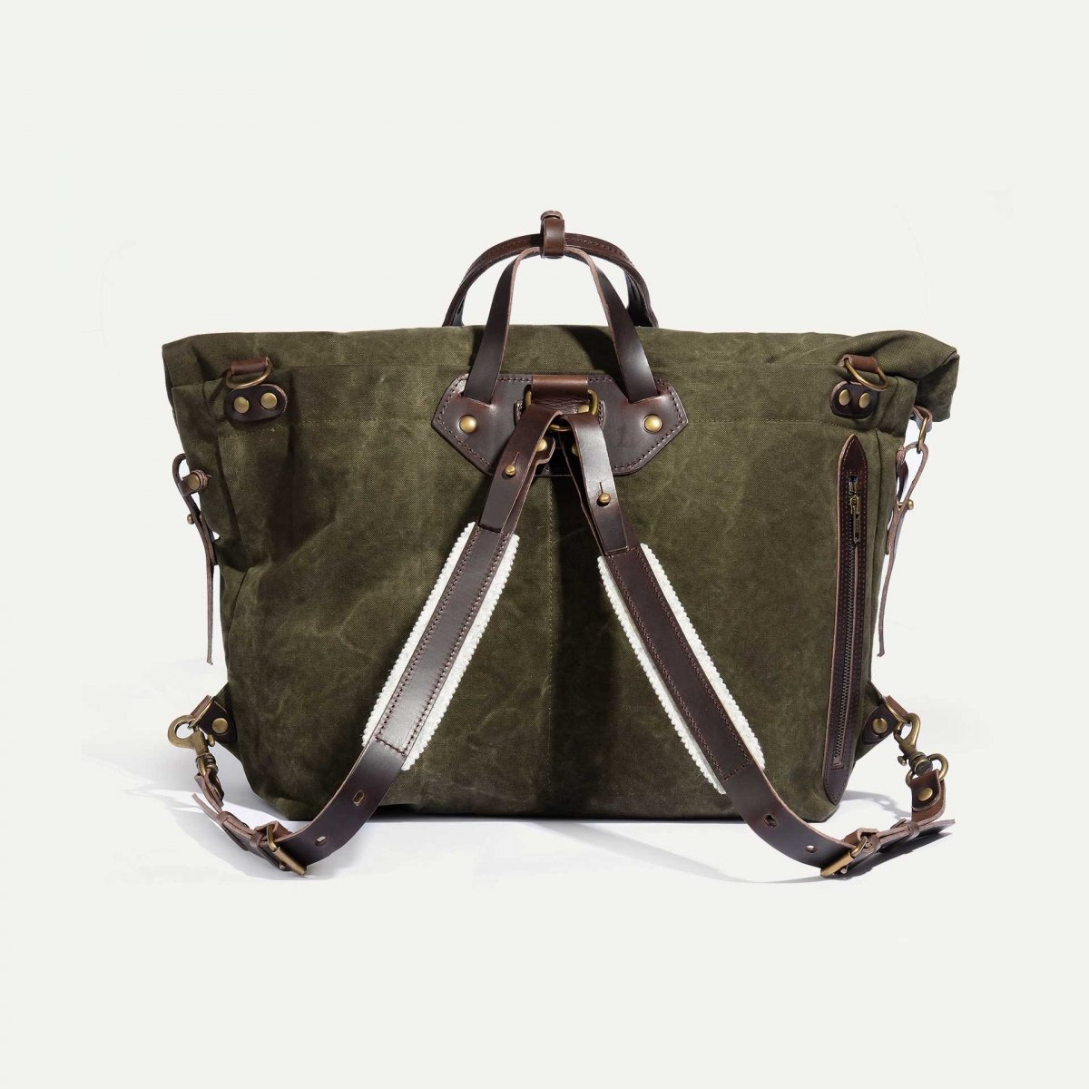 Woody L Backpack - Dark Khaki (image n°3)